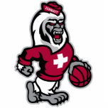 Zermatt Abominables Fotoskulptur Ornament<br><div class="desc">Fightin Yeti-Weihnachtsverzierung</div>
