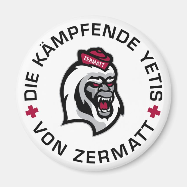 Zermatt Abominables Magnet (Vorne)