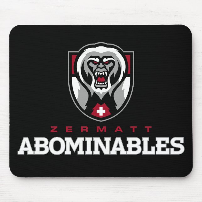 Zermatt Abominables Mousepad (Vorne)