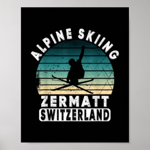Zermatt Alpin Bergsee-Zauber im Val Piora Poster