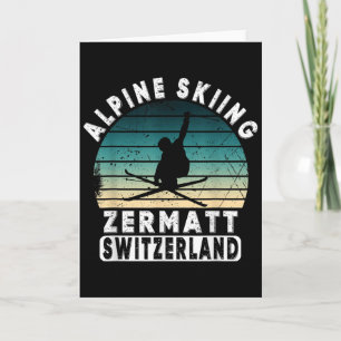 Zermatt Alpinski Schweiz Berge Schweizer Karte