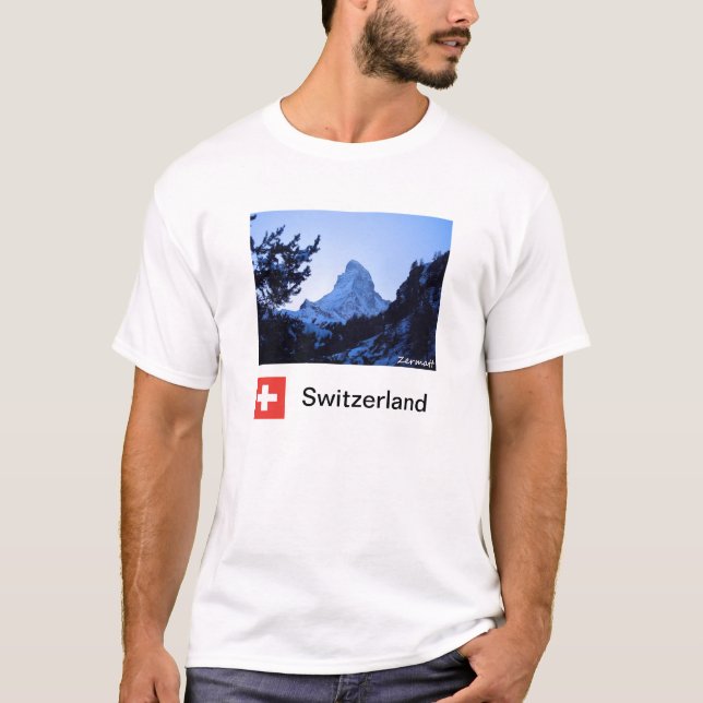 Zermatt Andenken T-Shirt (Vorderseite)