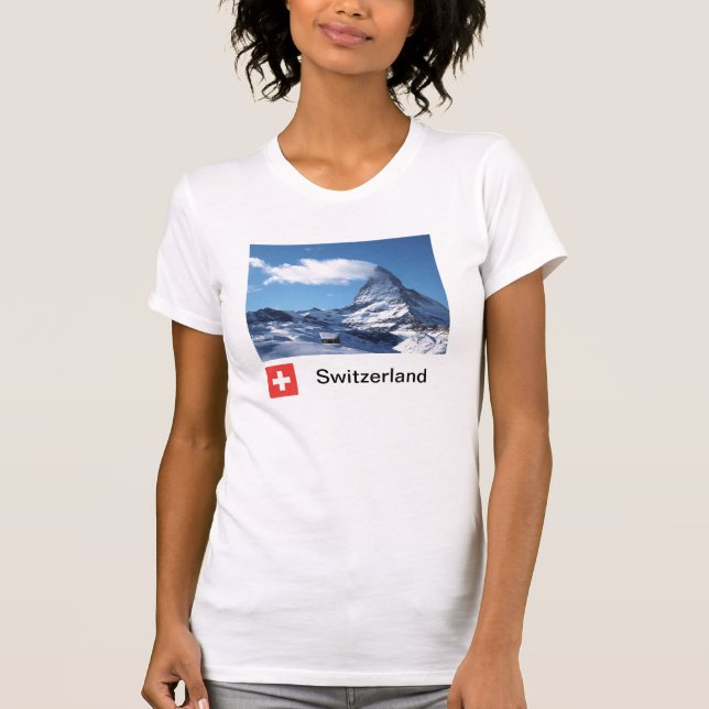 Zermatt Andenken T-Shirt (Vorderseite)