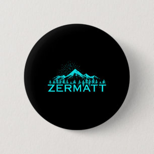 Zermatt Berge Alpin-Ski Schweizer Alpen Schweiz Button