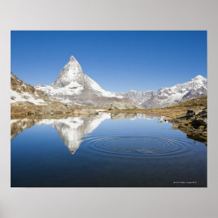 Zermatt, die Schweiz Poster