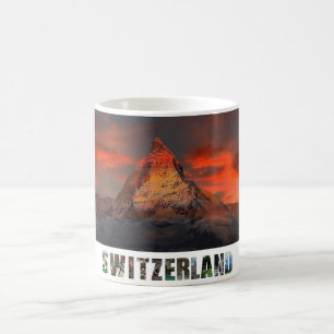 Zermatt Matterhorn Schweiz Schweizer Alpen Sonnenu Kaffeetasse
