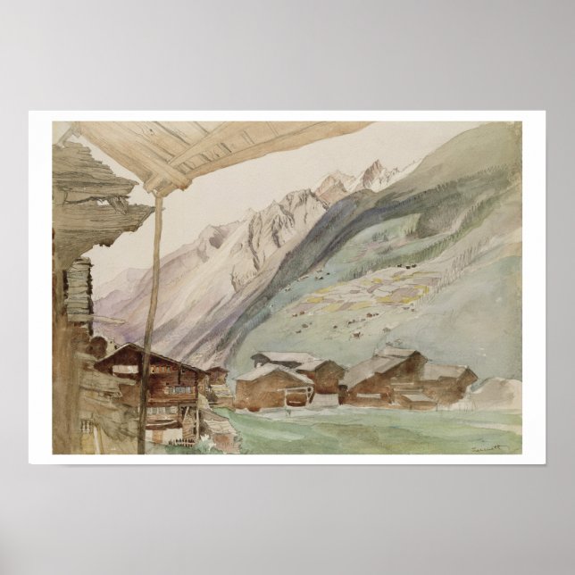 Zermatt Poster (Vorne)