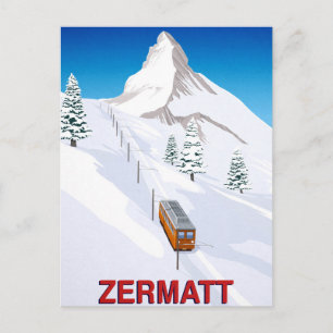 Zermatt Postkarte