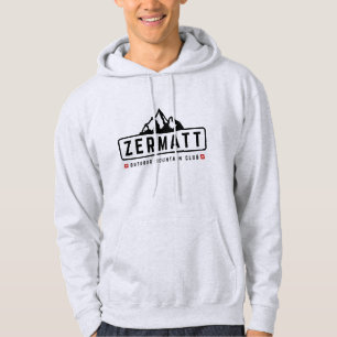 Zermatt Schweiz im Freien Hoodie