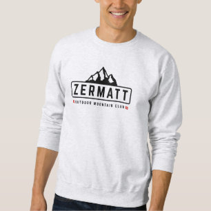 Zermatt Schweiz im Freien  Sweatshirt