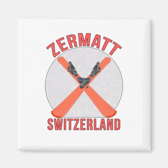 Zermatt, Schweiz Magnet (Vorne)