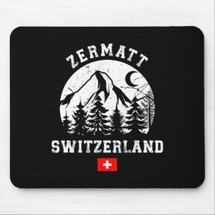 Zermatt Schweiz Skigebiet Alpen Alpinski Mousepad