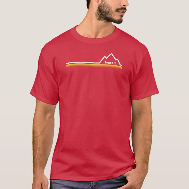 Zermatt, Schweiz T-Shirt (Vorderseite)
