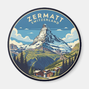 Zermatt Switzerland Matterhorn Magnet