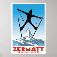 Zermatt, Wallis, Suisse, Ski