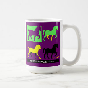 Zermenos "4 Pferde " Tasse