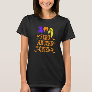 Zero Amucks, die Amuck mit Fledermaus-Halloween ge T-Shirt