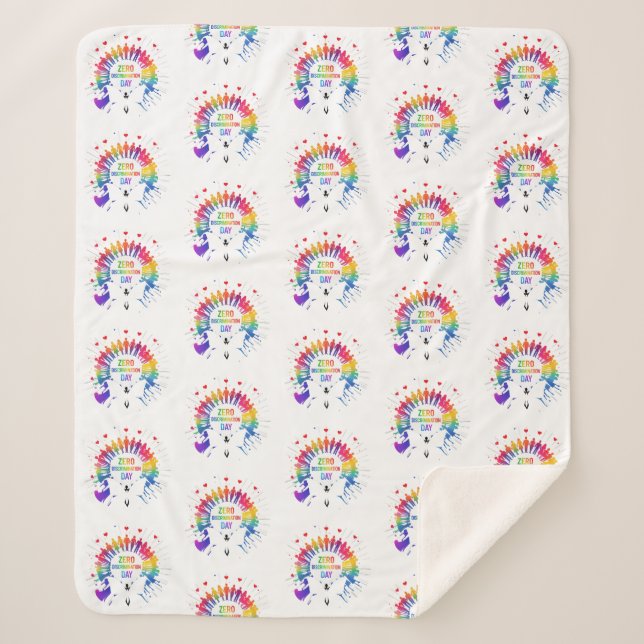 Zero Discrimination Day  Sherpadecke (Vorderseite)