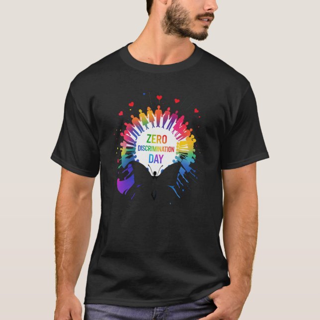 Zero Discrimination Day  T-Shirt (Vorderseite)