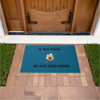 ZERO DUCKS DOOR MAT