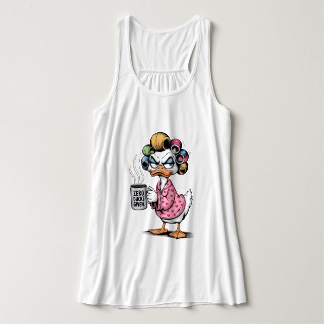 Zero Ducks Given  Tank Top (Design Vorderseite)