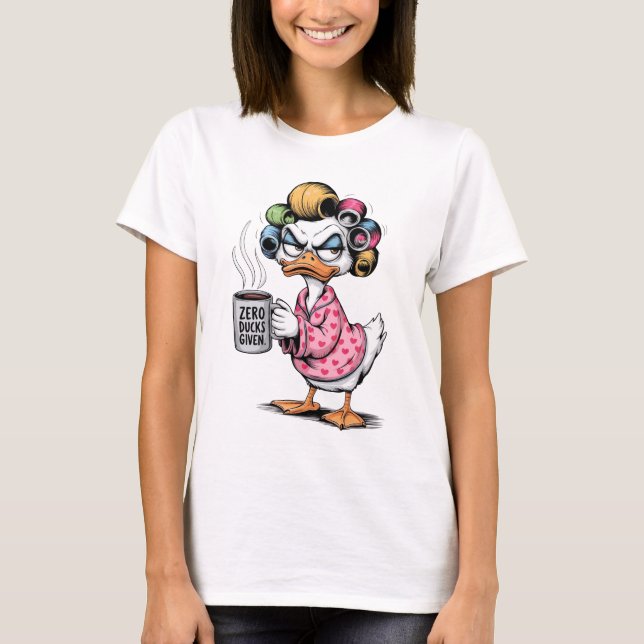 Zero Enten gegeben  T-Shirt (Vorderseite)