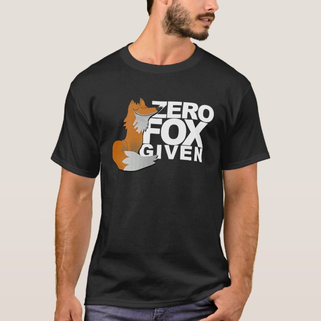 Zero Fox Gag T-Shirt (Vorderseite)