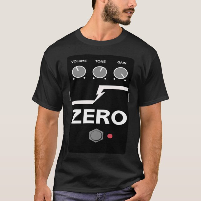 Zero Guitar Verzerrungseffekt Pedal Trauzeuge Wome T-Shirt (Vorderseite)