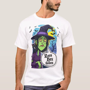 Zero Hex übergab lustiges Hexenkloster-T-Shirt T-Shirt