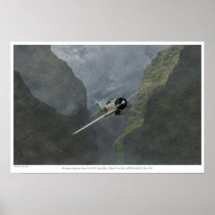 Zero-Kämpfer"Saburo Sakai" Poster