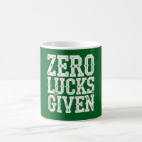 Zero Lucks gegeben Funny St Patrick's Day Irish