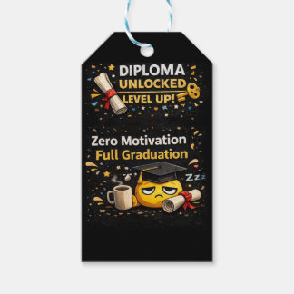 Zero Motivation Full Graduation Funny Shirt Geschenkanhänger