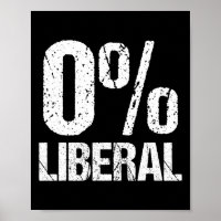 Zero Prozent Liberale Lustige Politische Partei 0%