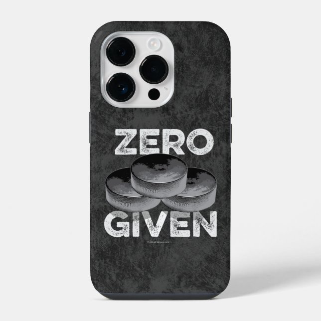 Zero Pucks Given (Hockey) Case-Mate iPhone-Hülle iPhone Hülle (Rückseite)