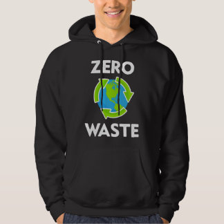 Zero Waste Earth Day Environmental Teacher Anti P Hoodie