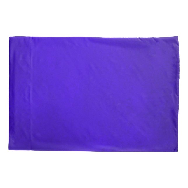 Zerquetschter Samt Neptun Blau Kissenbezug (Rückseite)