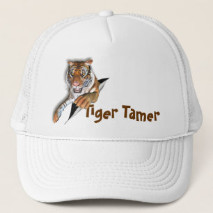 Zerreißen des Tiger-Entwurfs Truckerkappe