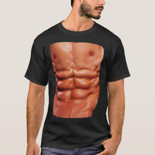 Zerrissene Abs T-Shirt