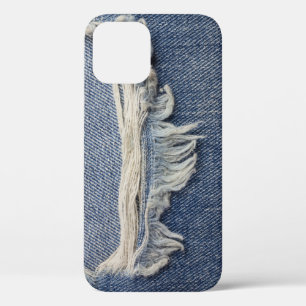 Zerrissene Jeans-Textur, stilvoller Hintergrund. Case-Mate iPhone Hülle