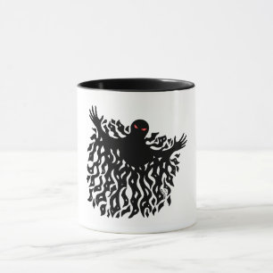 Zerrissene Schatten-Entität Weird Horror Art Tasse