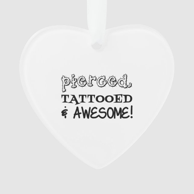 zerrissene Tattooie und Phantastisch Ornament (Vorderseite)