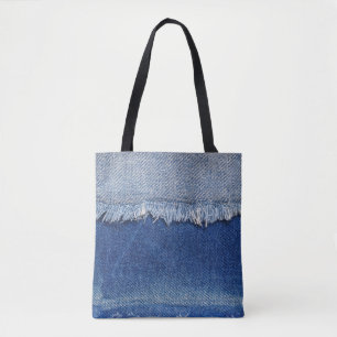 Zerrissener Jeans-Stoffhintergrund