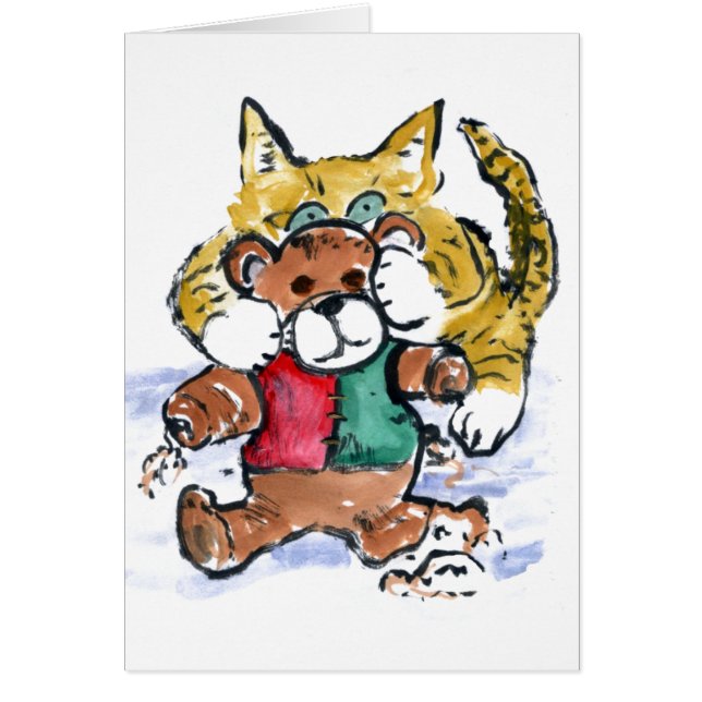 Zerrissener Teddybär (Vorne)