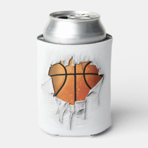 Zerrissenes Basketball-Trikot Dosenkühler