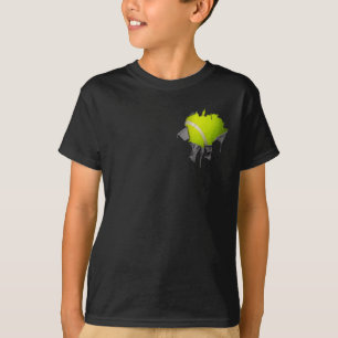 Zerrissenes Tennis T-Shirt