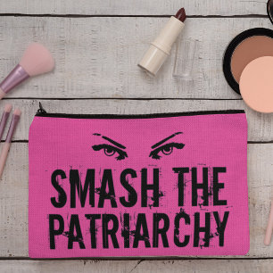 Zerschlagen des Coolen Pink Feministers der Patria Zubehörtasche