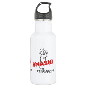 Zerschlagen des Patriarchats - Wasserflasche