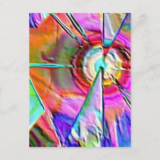 zerschlagen postkarte