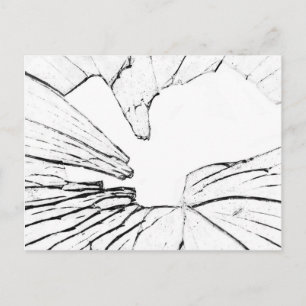 zerschlagen postkarte