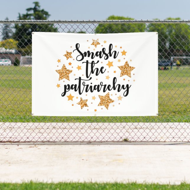 Zerschlagen Sie das Patriarchat! Banner (InSitu)